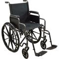 Roscoe Medical 16 x 16 in. K1 Swing Away Standard Wheelchair WC11616DS